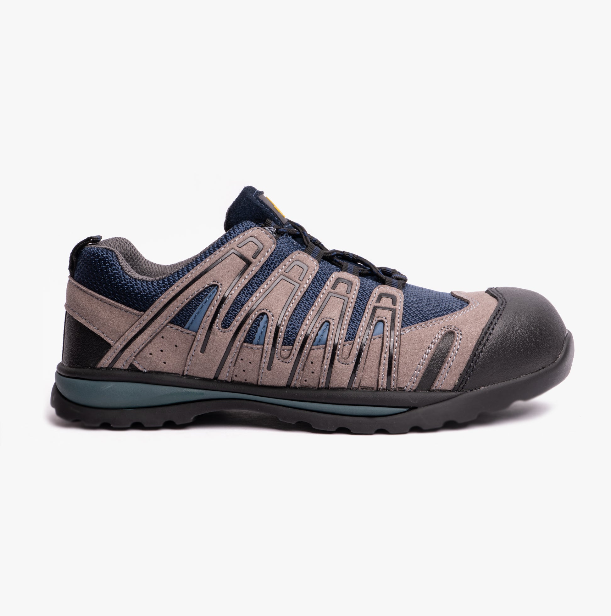 Amblers Safety FS34C Mens Safety Trainers Blue/Grey
