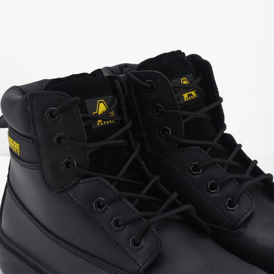 Amblers Safety FS112 Unisex Steel Toe Safety Boots Black