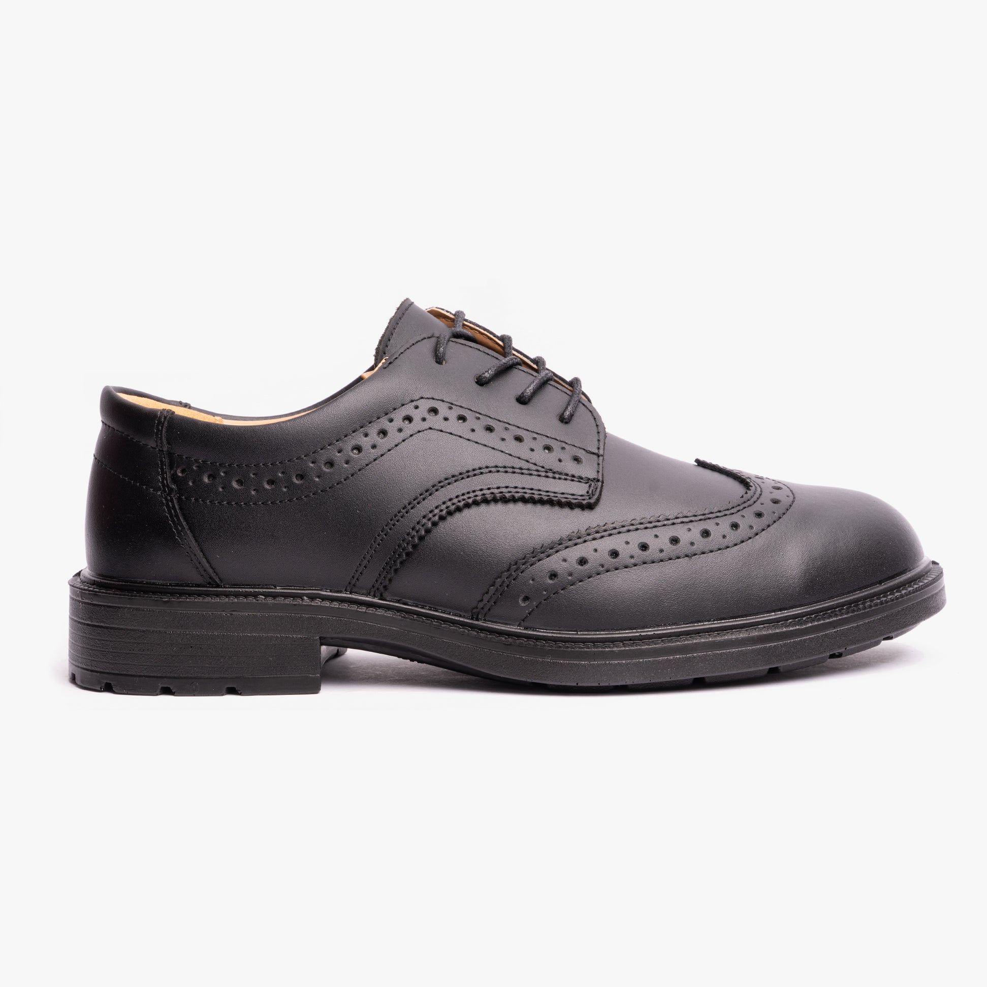 Amblers Safety FS44 Mens Leather Safety Shoes Black