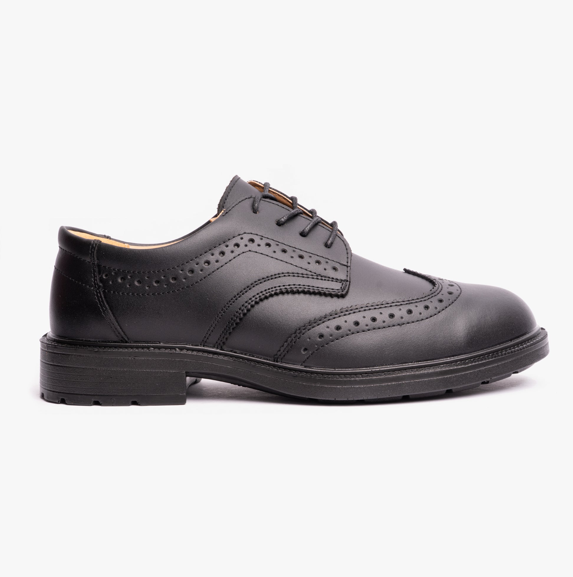 Amblers Safety FS44 Mens Leather Safety Shoes Black