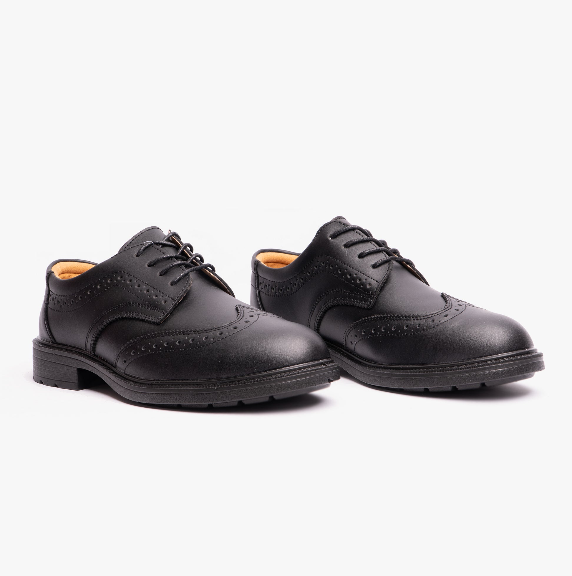 Amblers Safety FS44 Mens Leather Safety Shoes Black