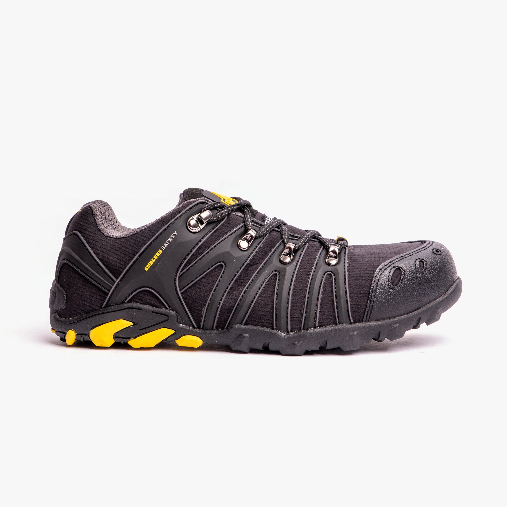 Amblers Safety FS23 Unisex Safety Trainers Black