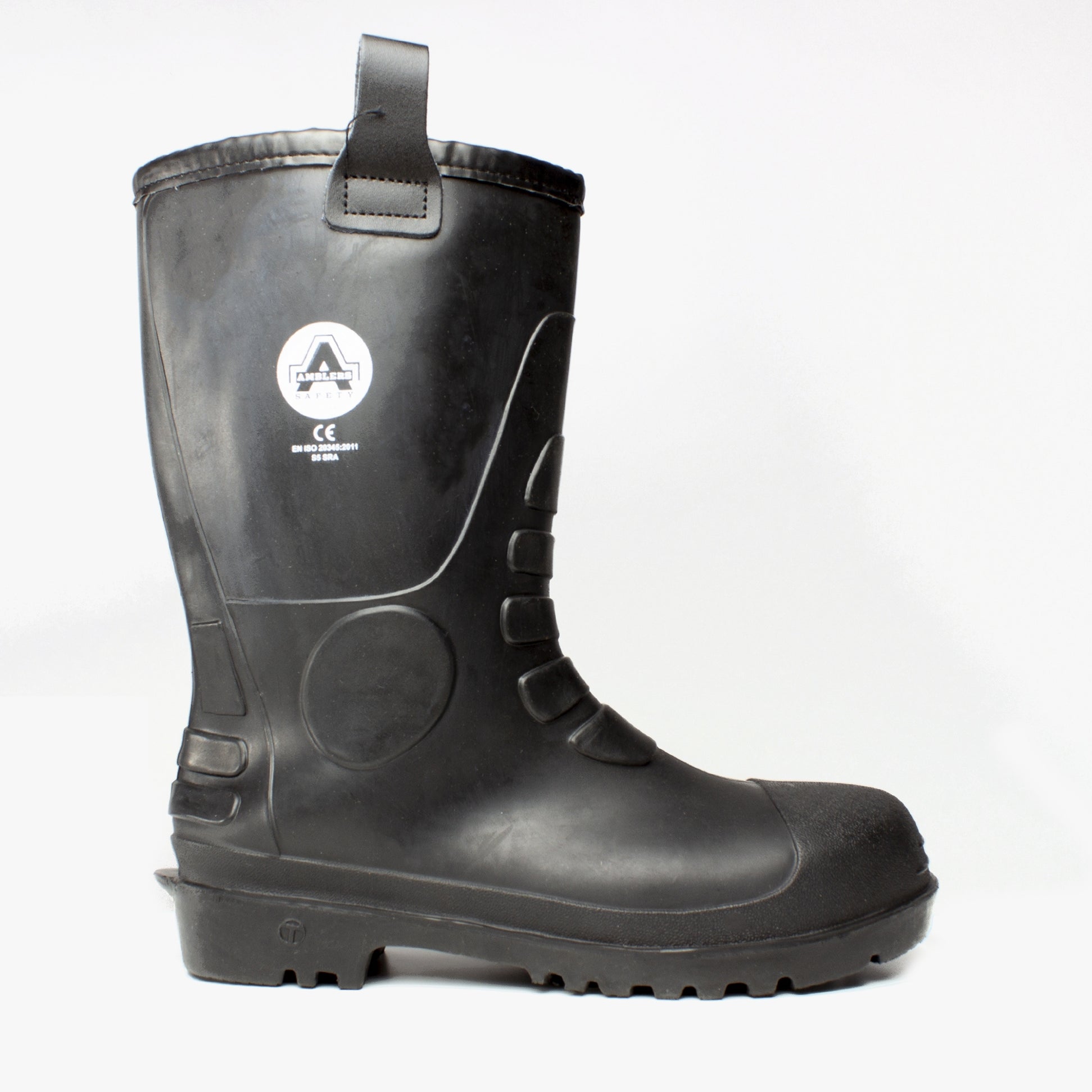Amblers Safety FS90 Unisex Rigger Safety Boots Black
