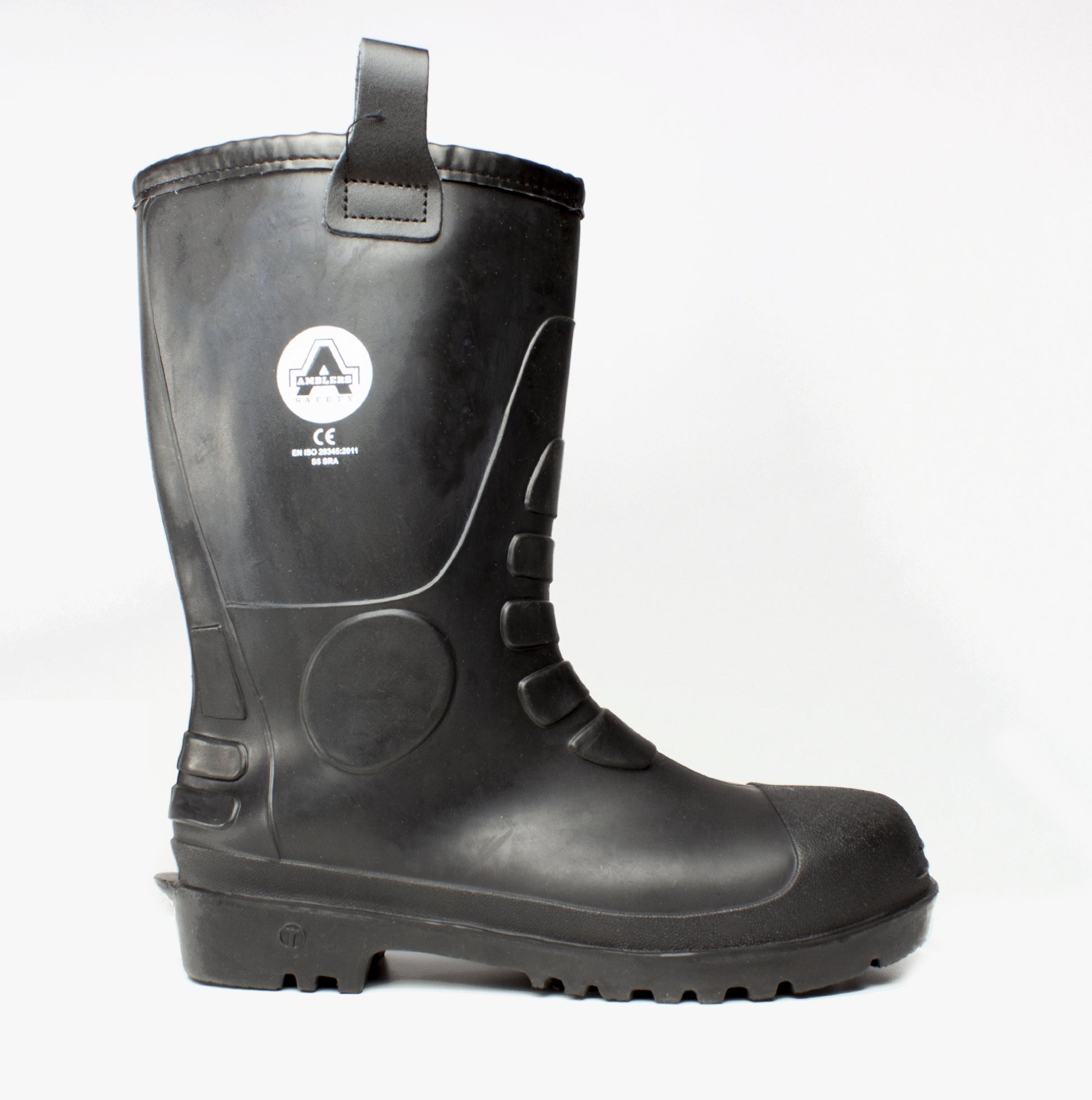 Amblers Safety FS90 Unisex Rigger Safety Boots Black