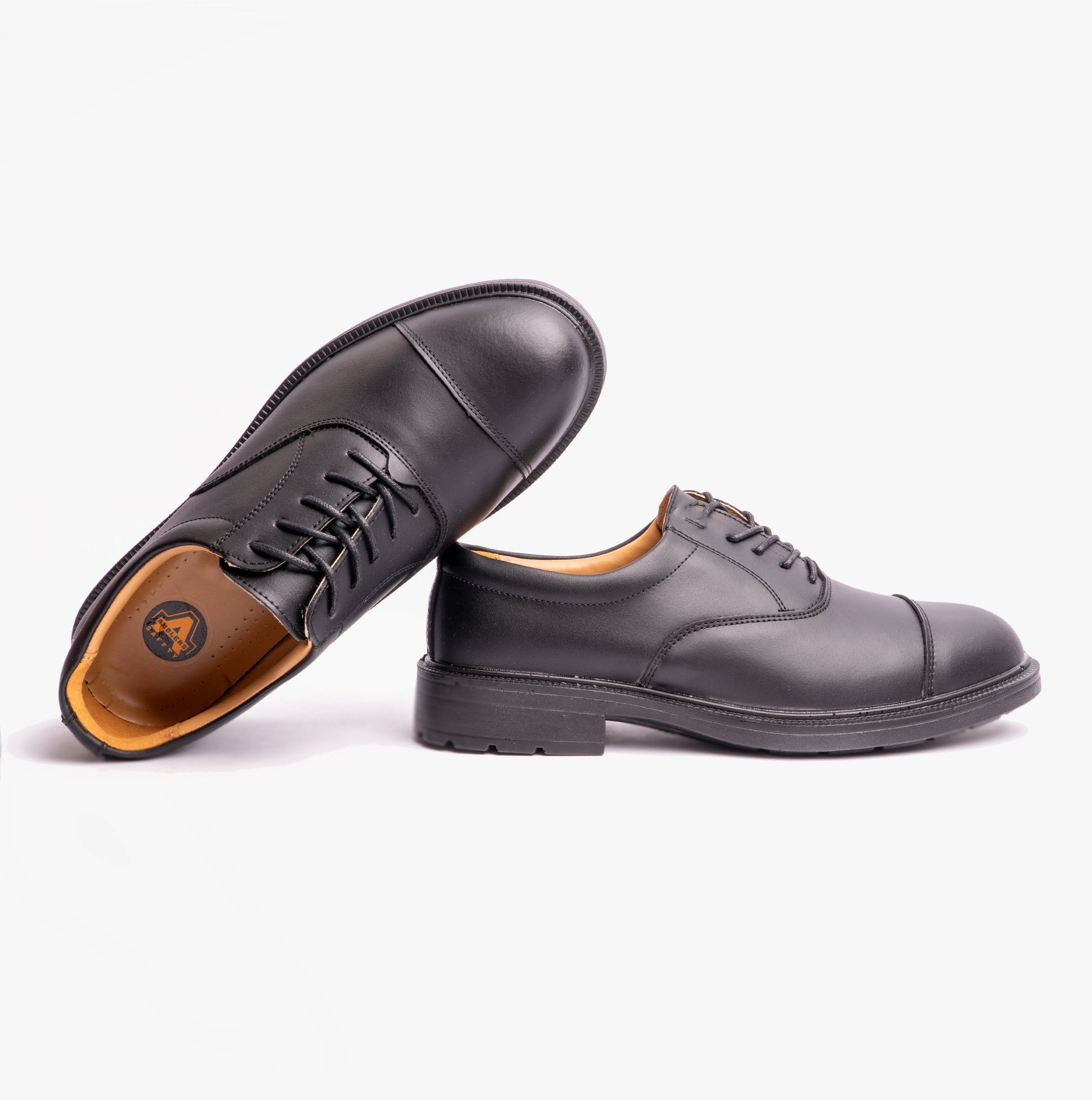 Amblers Safety FS43 Mens Leather Safety Shoes Black