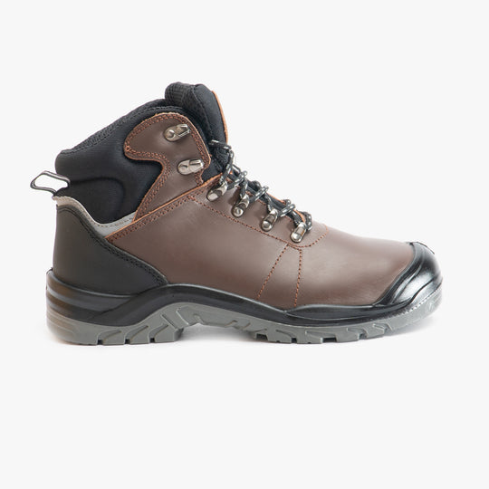 Amblers Safety AS203 Mens Steel Toe Safety Boots Brown