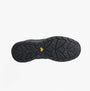 Amblers Safety RELAY Mens Safety Hiker Boots Black sole view, featuring rubber/EVA material and rugged traction design.