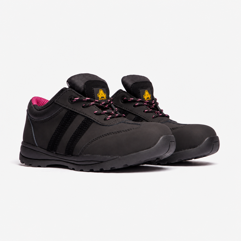 Amblers Safety FS706 Ladies Steel Toe Safety Trainers Black