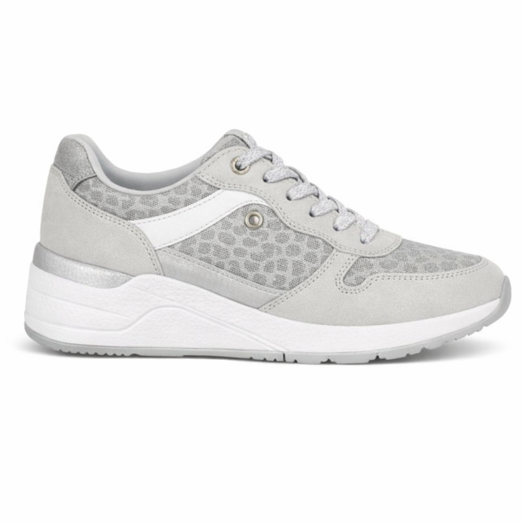 Cipriata L529FS NOVELIA Womens Trainers Silver/White/Animal Print