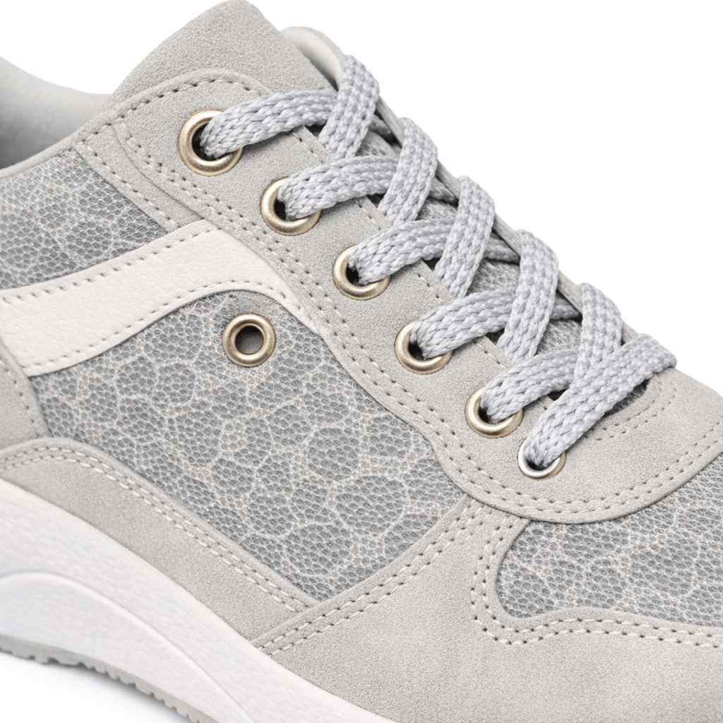Cipriata L529FS NOVELIA Womens Trainers Silver/White/Animal Print