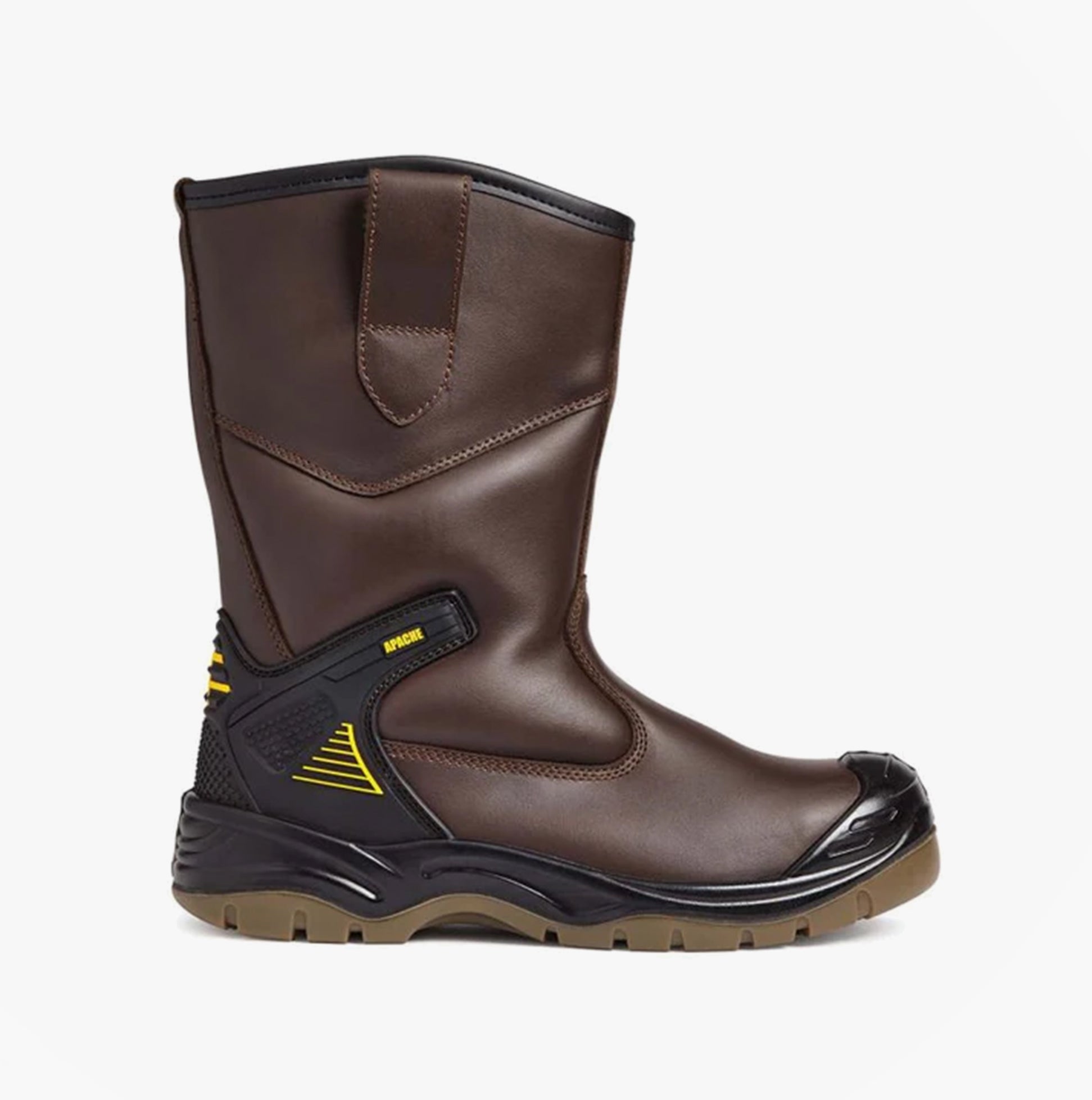 Apache AP305 Unisex Rigger Boots Brown | Shuperb