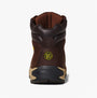 Apache AP315CM Mens Boots Brown back view showcasing nubuck upper and rubber sole.