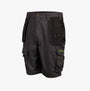 Apache APKHT Mens Shorts Grey front view showing utility pockets and low rise waist.
