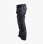 Apache ATS Mens Trousers Grey side view showcasing pockets and Cordura-reinforced knee pads.