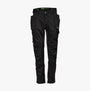 Apache BANCROFT Mens Trousers Black front view with multiple pockets and FlexTECH waistband