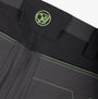Apache CALGARY Mens Trousers Black close up view of waistband detailing