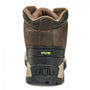 Apache NEPTUNE Mens Boots Brown back view showing leather upper and rubber sole design.