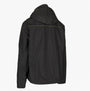 Apache OTTAWA Mens Waterproof Coat Black back view with foldaway hood and adjustable cuffs
