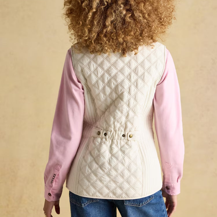 Joules PORTWELL Womens Gilets Cream