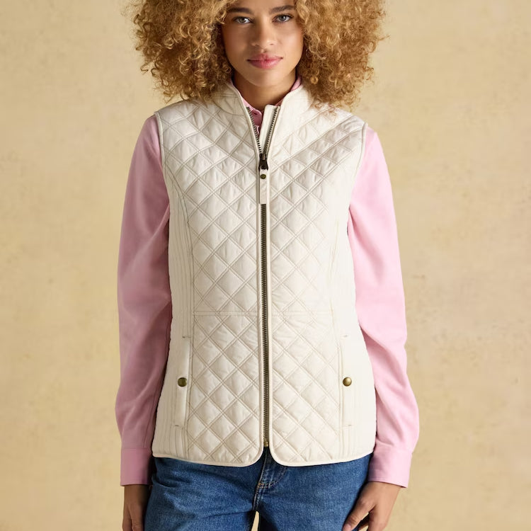 Joules PORTWELL Womens Gilets Cream