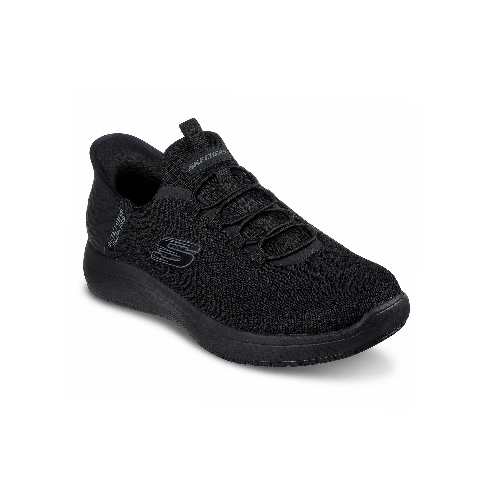 Skechers SUMMITS - COLSIN Mens Workwear Trainers Black