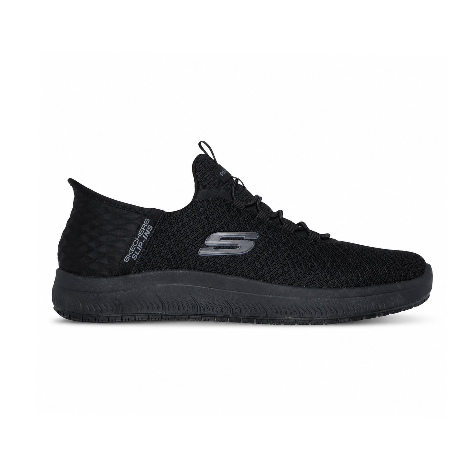 Skechers SUMMITS - COLSIN Mens Workwear Trainers Black