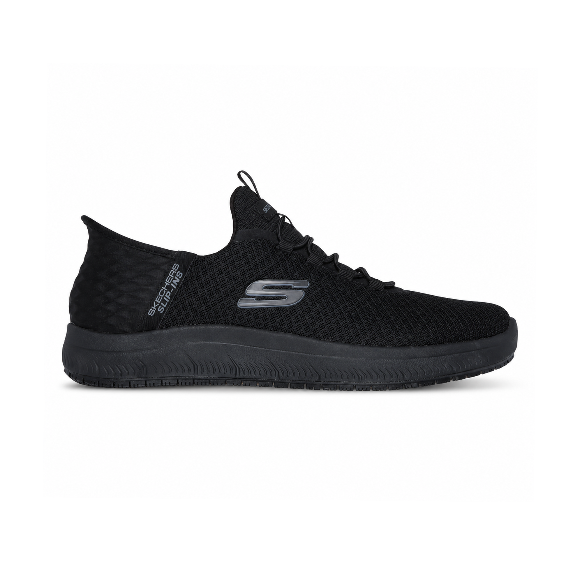 Skechers SUMMITS - COLSIN Mens Workwear Trainers Black