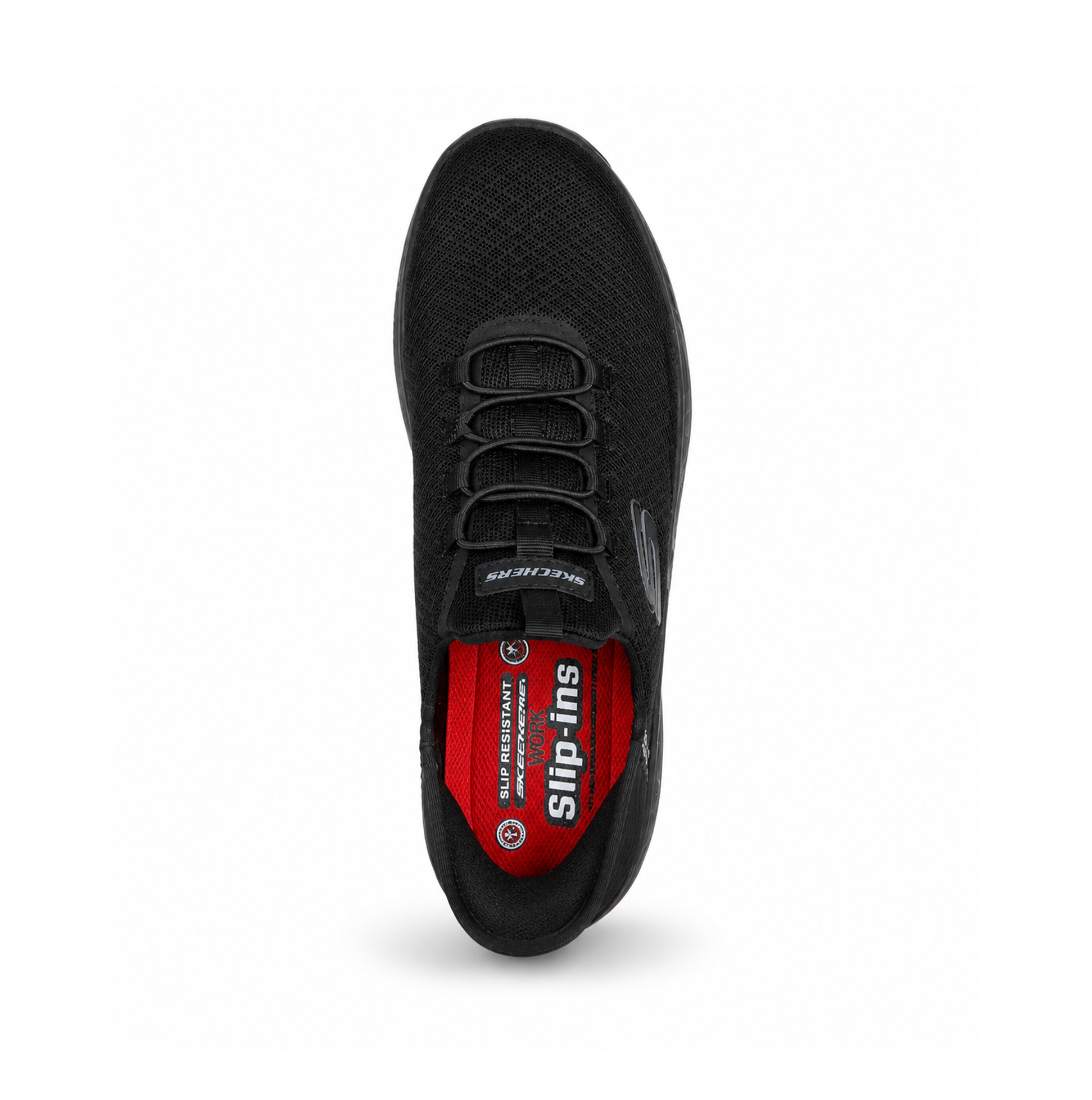 Skechers SUMMITS - COLSIN Mens Workwear Trainers Black