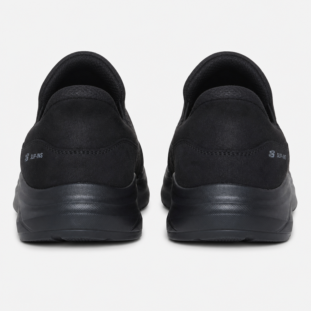 Skechers EQUALIZER 6.0 - ZORLO Mens Casual Trainers Black/Black