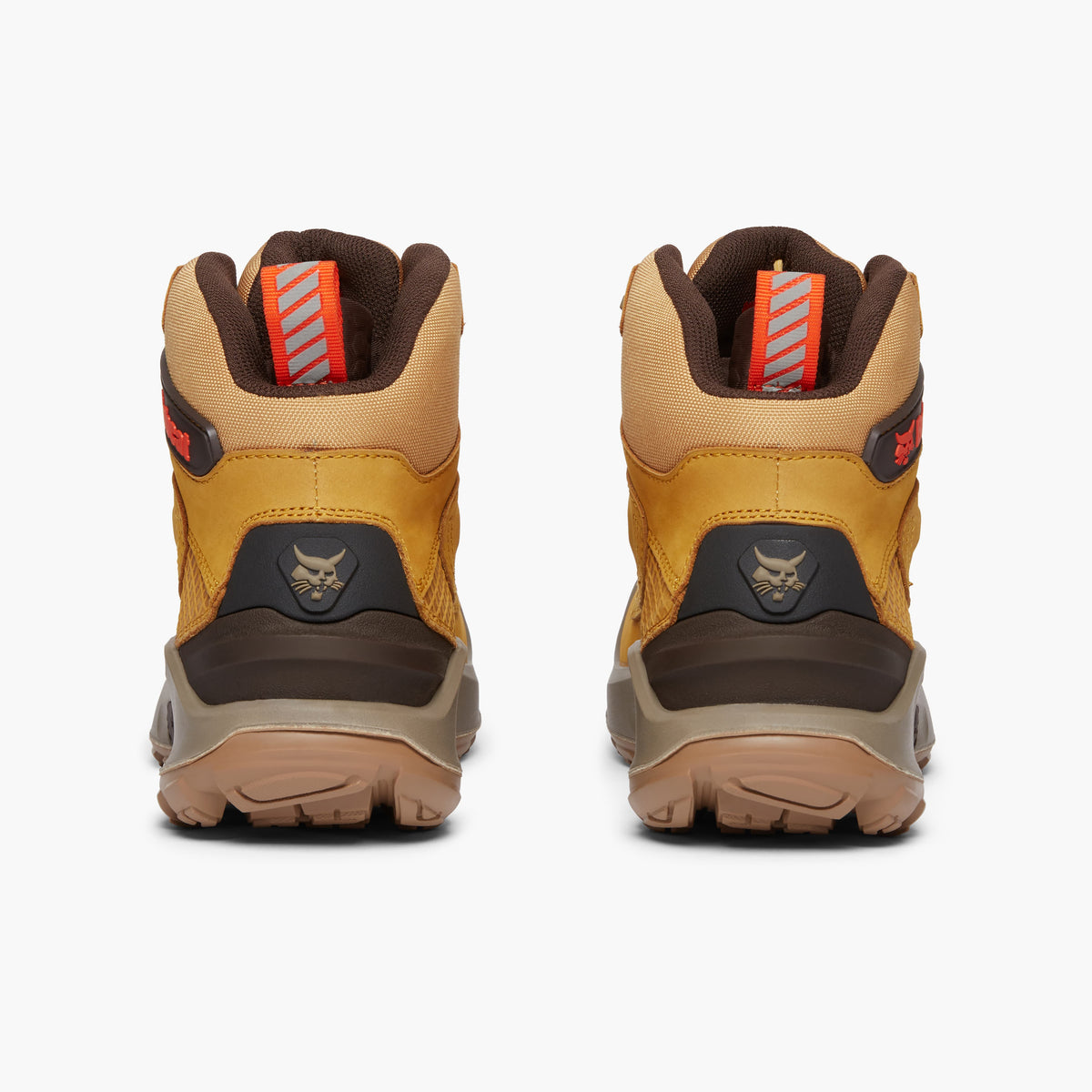 Bobcat FARGO Mens Waterproof Nubuck Safety Boots Honey