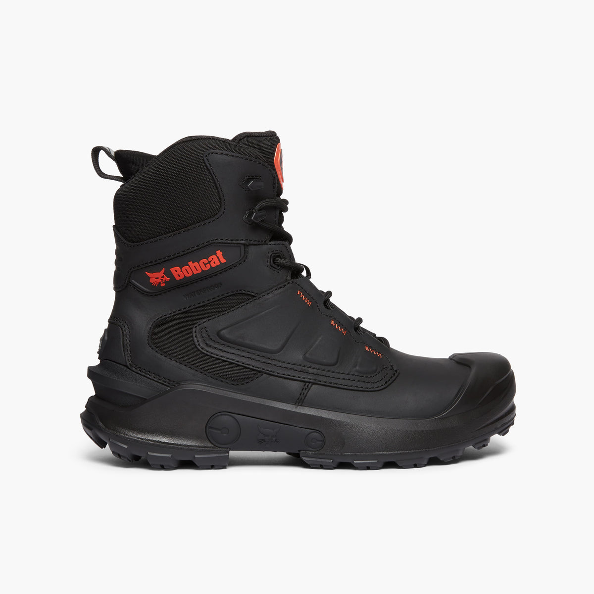 Bobcat GRANITE Mens Waterproof Leather Safety Boots Black