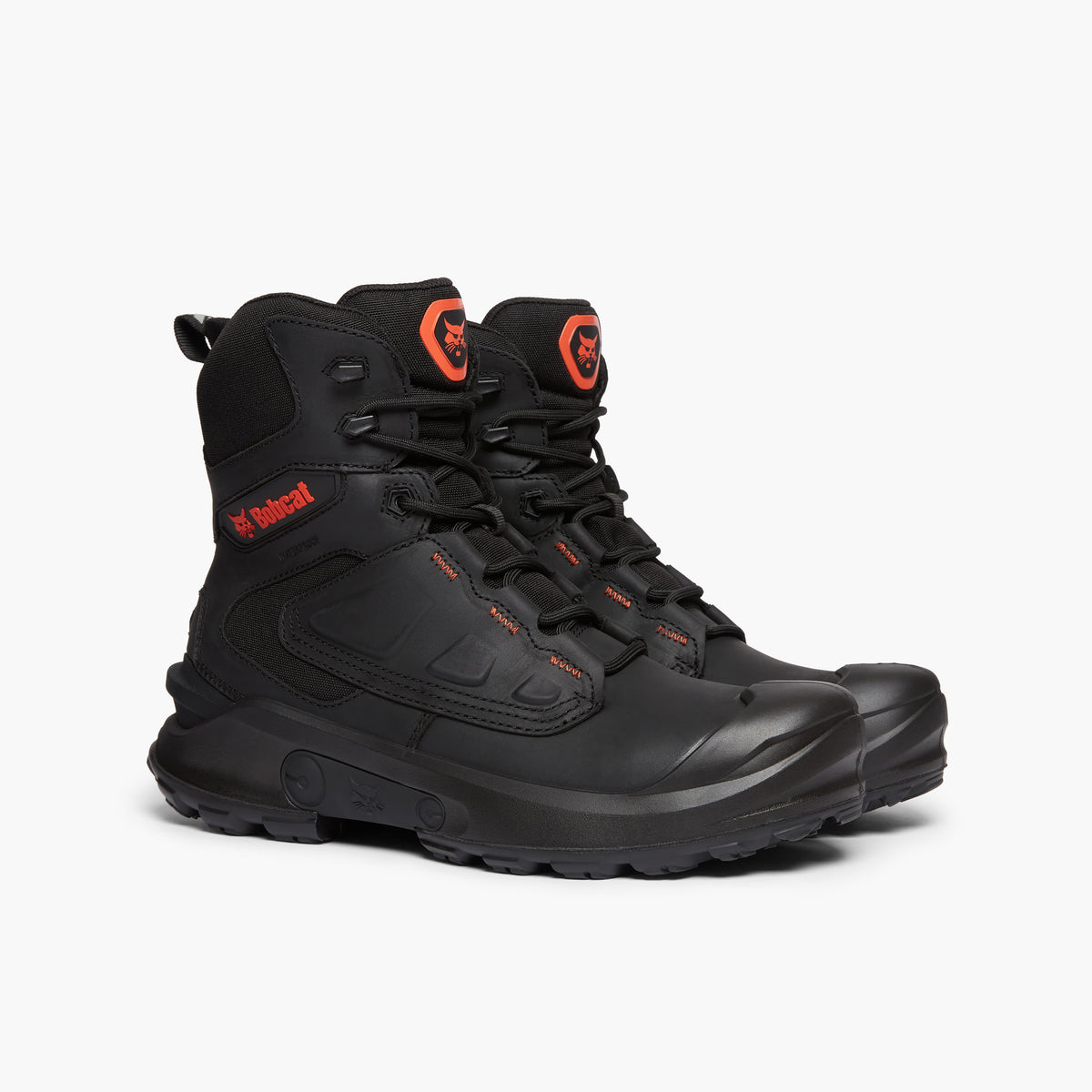 Bobcat GRANITE Mens Waterproof Leather Safety Boots Black