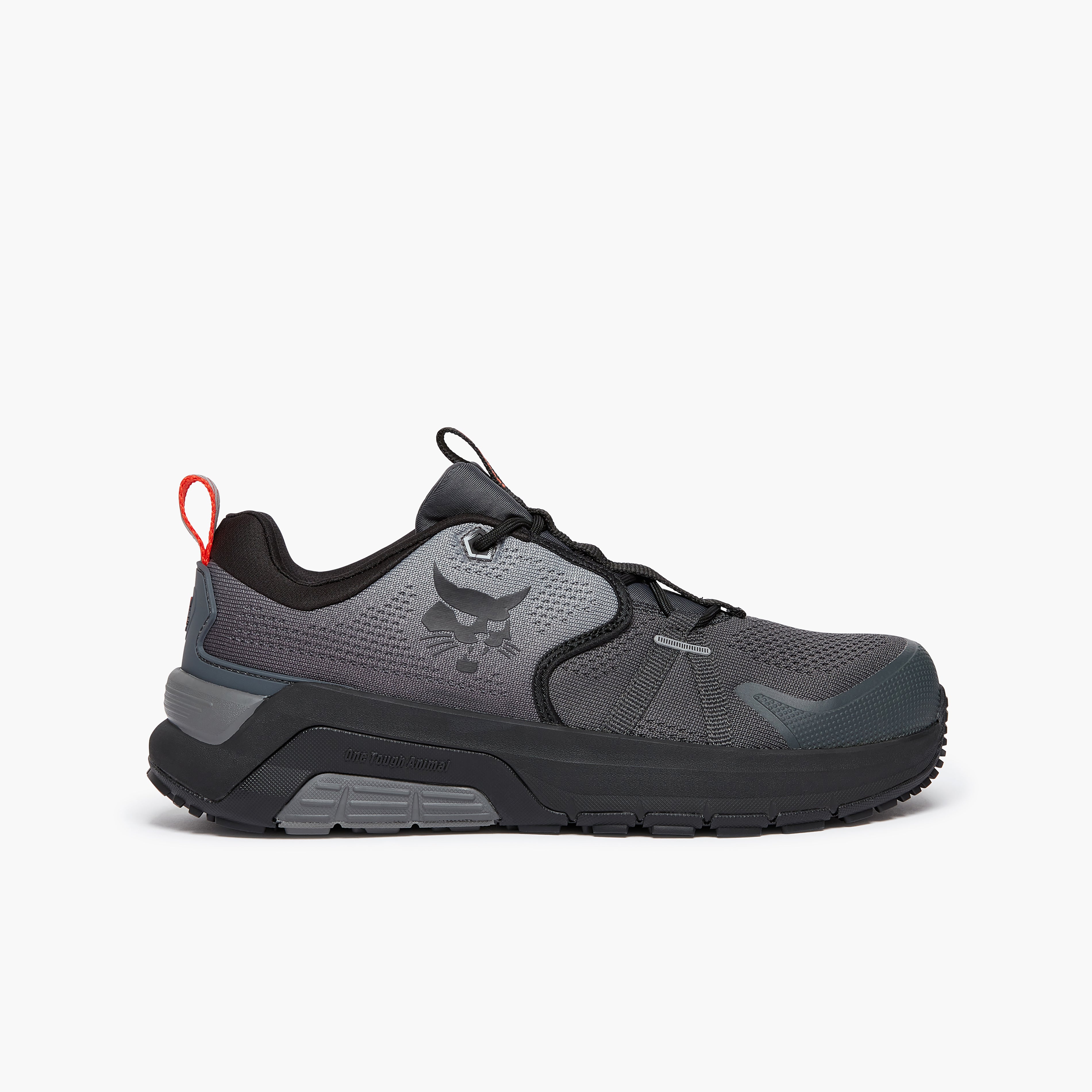 Bobcat ROCKFORD Mens Composite Toe Safety Trainers Dark Grey