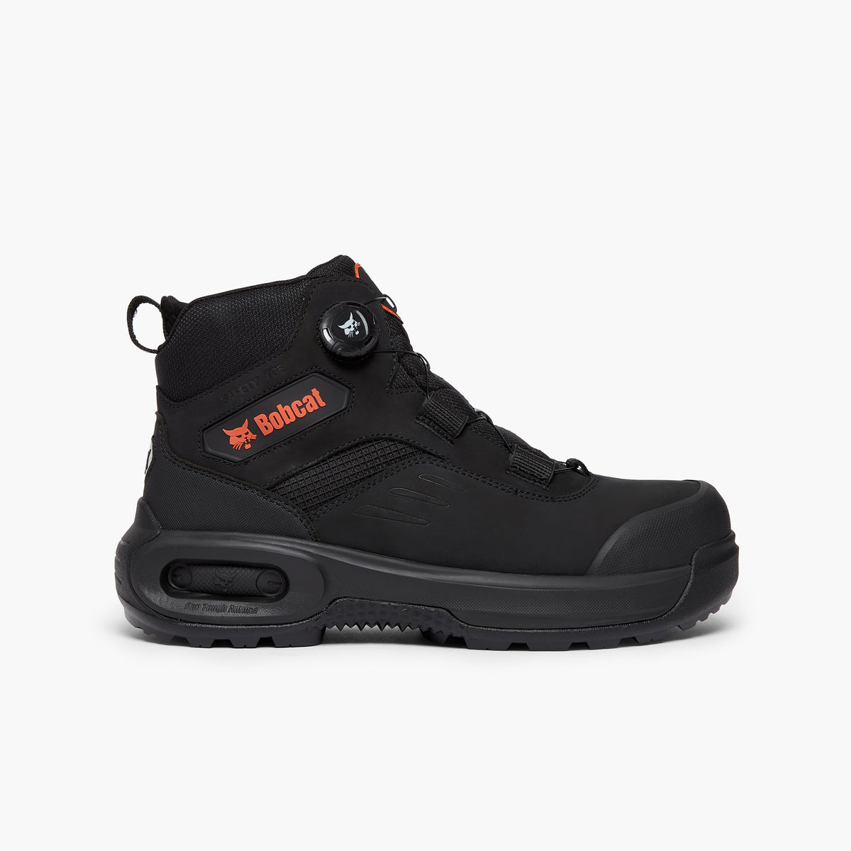 Bobcat MELROE Mens Nubuck Safety Boots Black