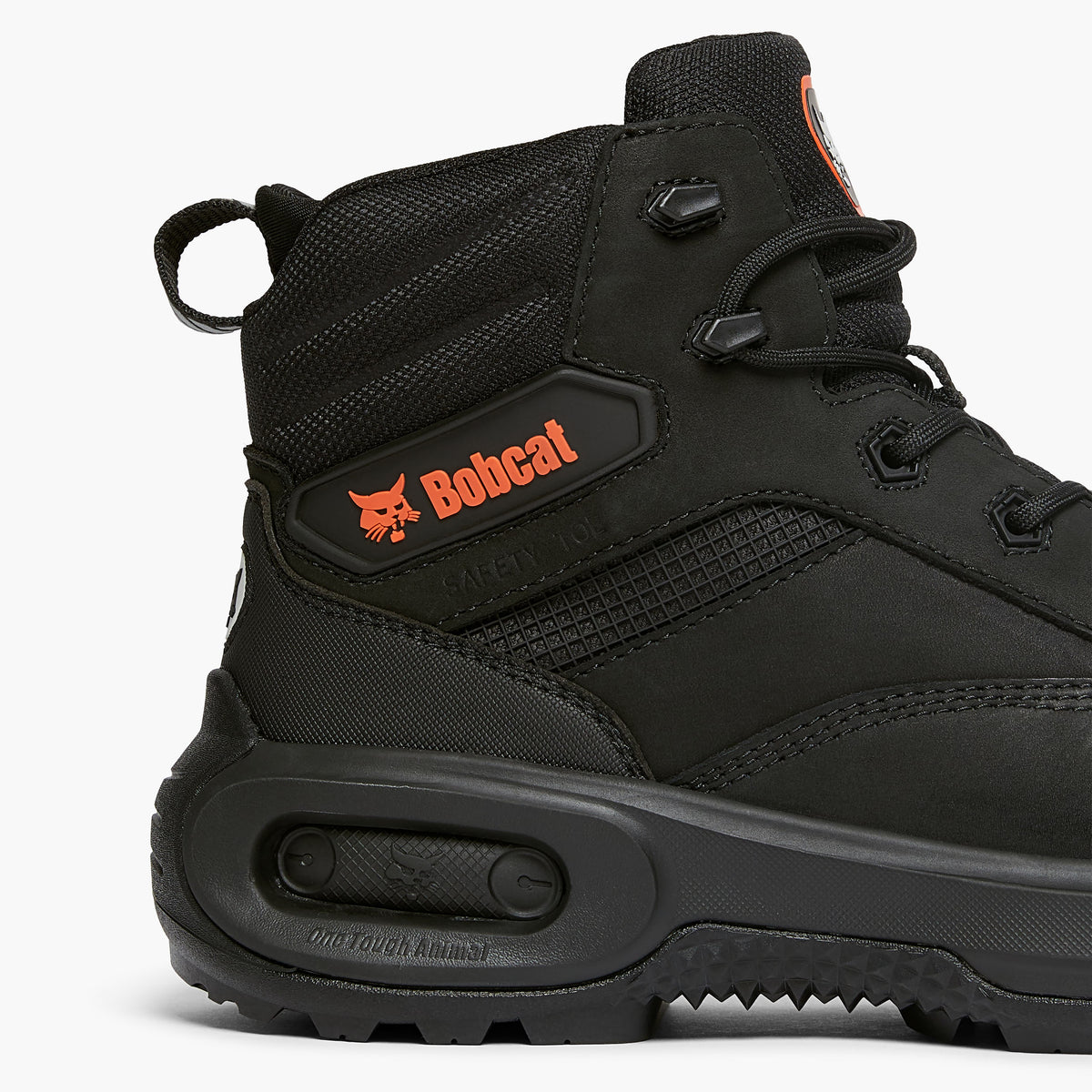 Bobcat DAKOTA Mens Nubuck Hiker Safety Boots Black