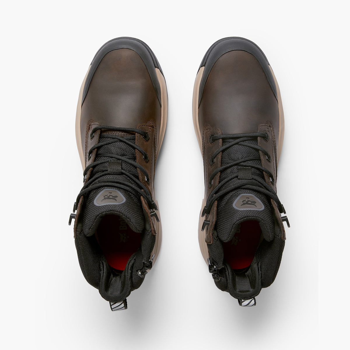Bobcat DAKOTA Mens Nubuck Hiker Safety Boots Dark Brown