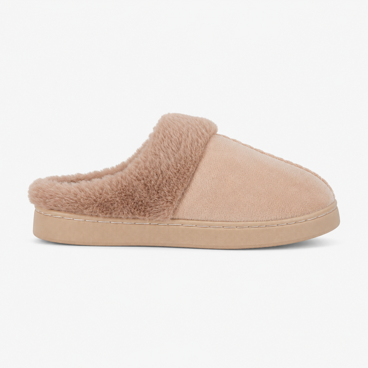 Jo & Joe ZOE Womens Mule Slippers Beige