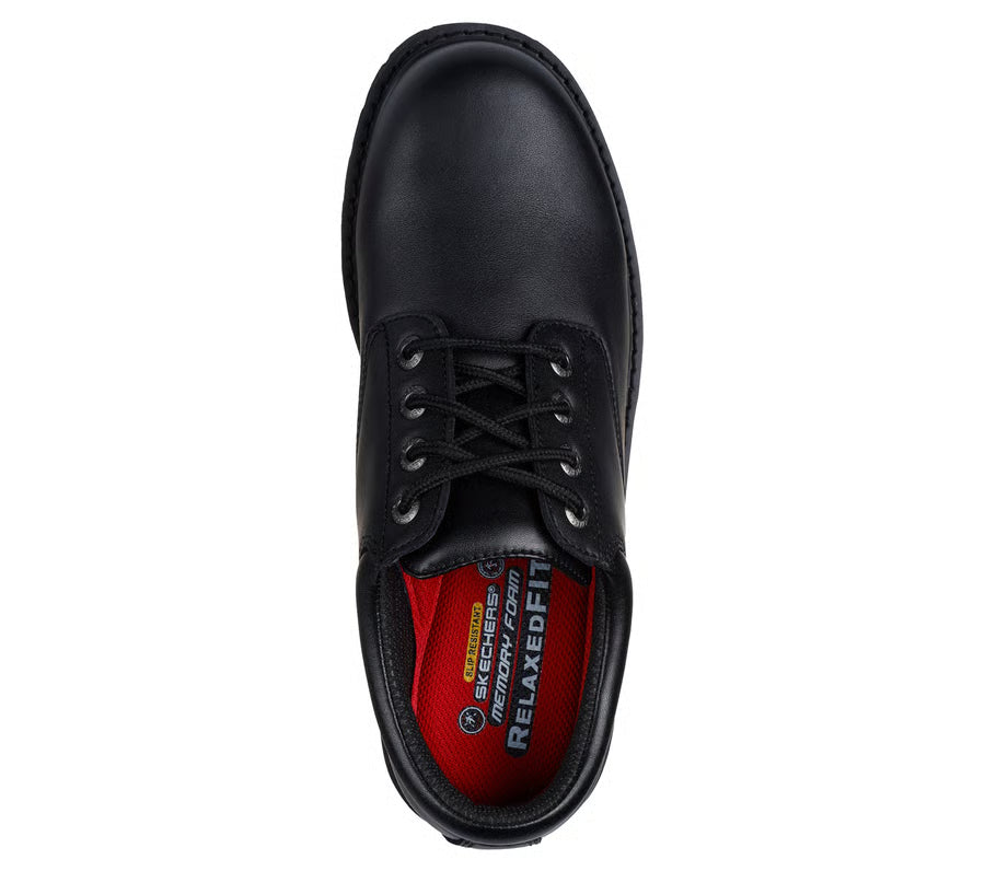 Skechers Work COTTONWOOD CANTIX Mens Occupational Shoes Black
