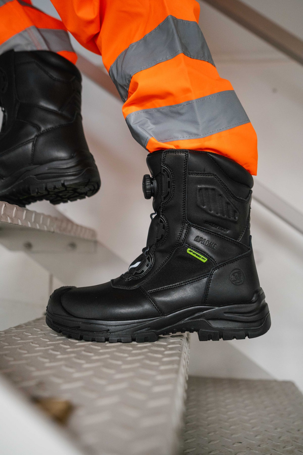 Apache RICHMOND Unisex Adults Safety Boots Black