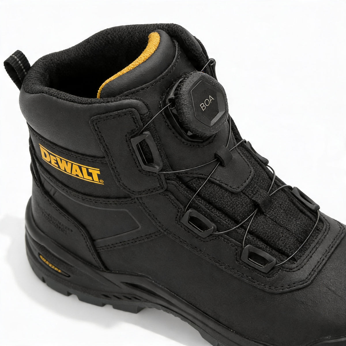 Dewalt Lander Mens Composite Toe Safety Boots Black