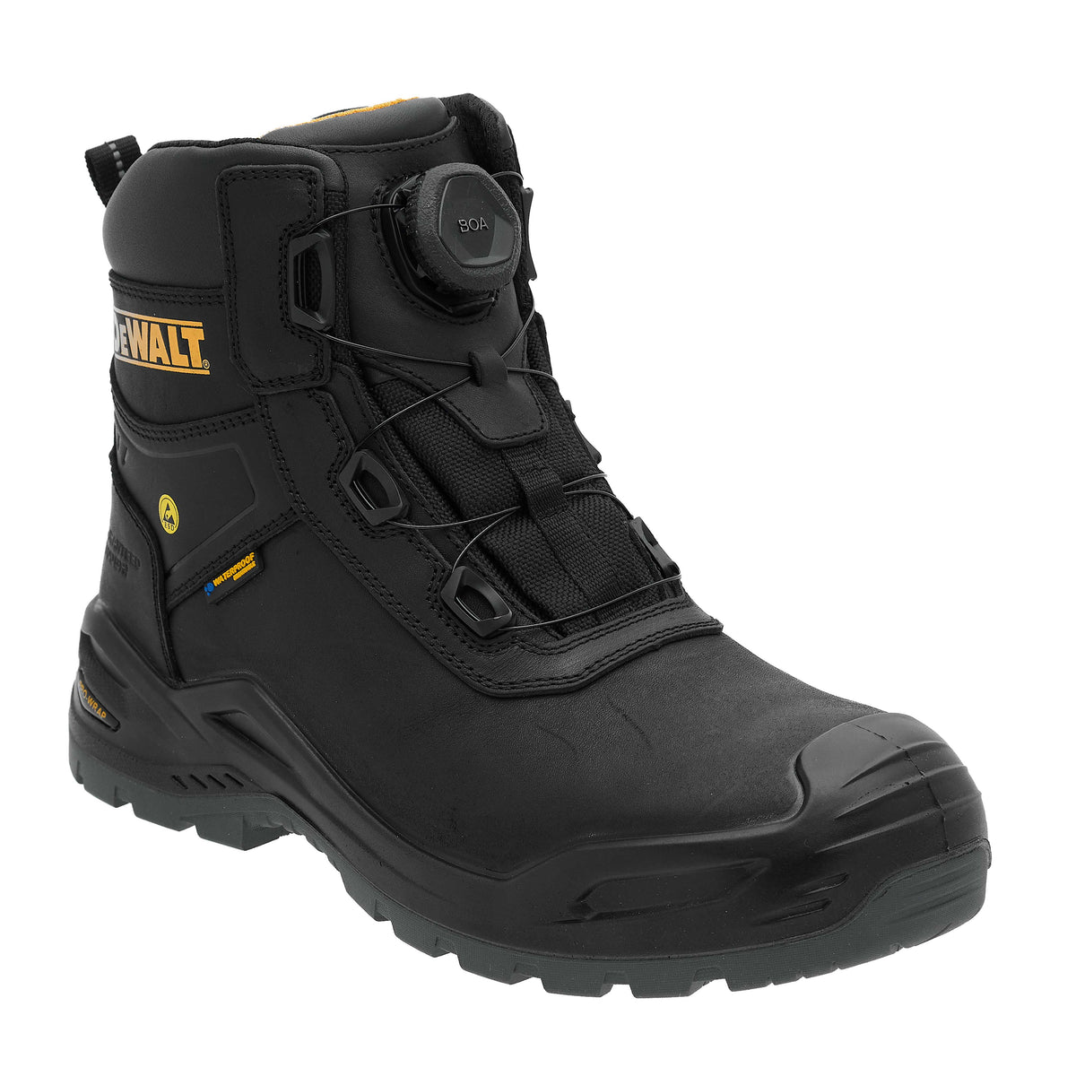 Dewalt Lander Mens Composite Toe Safety Boots Black