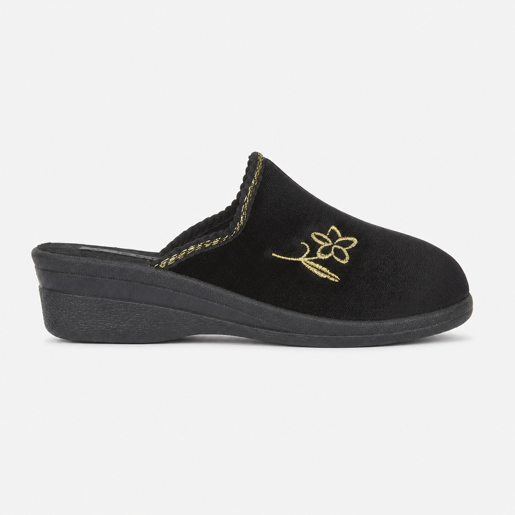 Jo & Joe HELEN Womens Mule Slippers Black