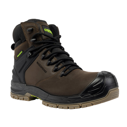 Apache Mission Unisex Composite Toe Safety Boots Brown