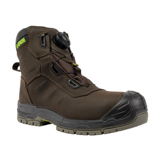 Apache Churchill Unisex Composite Toe Safety Boots Brown