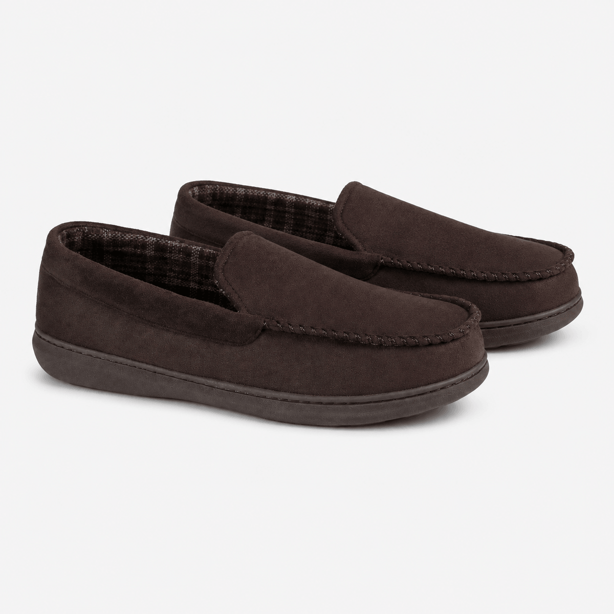 Jo & Joe PERTHSHIRE Mens Mule Slippers Brown
