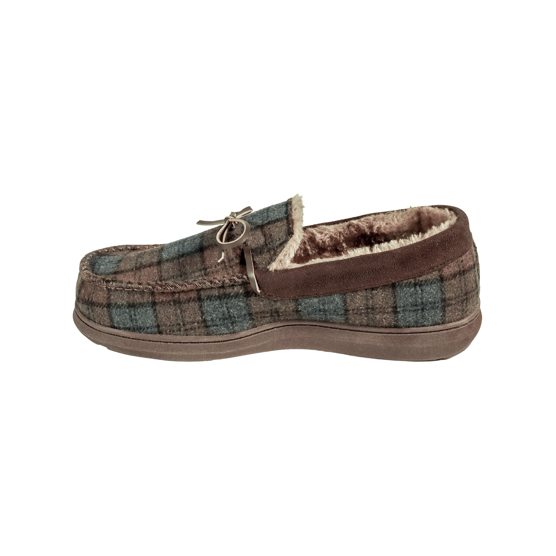 Jo & Joe BUDE Mens Mule Slippers Brown