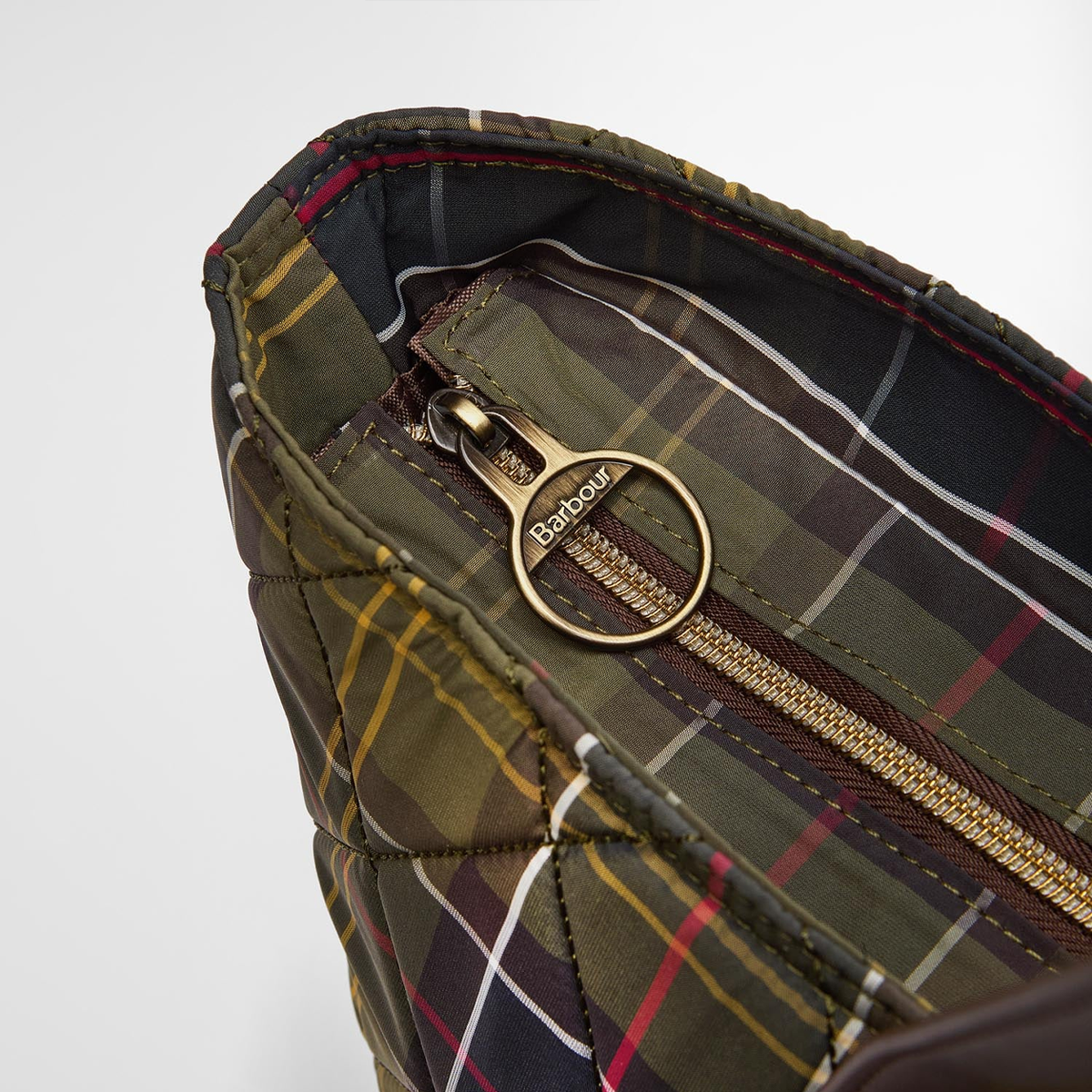 Barbour WETHERHAM QUILTED TARTAN Womens Tote Bag Classic Tartan