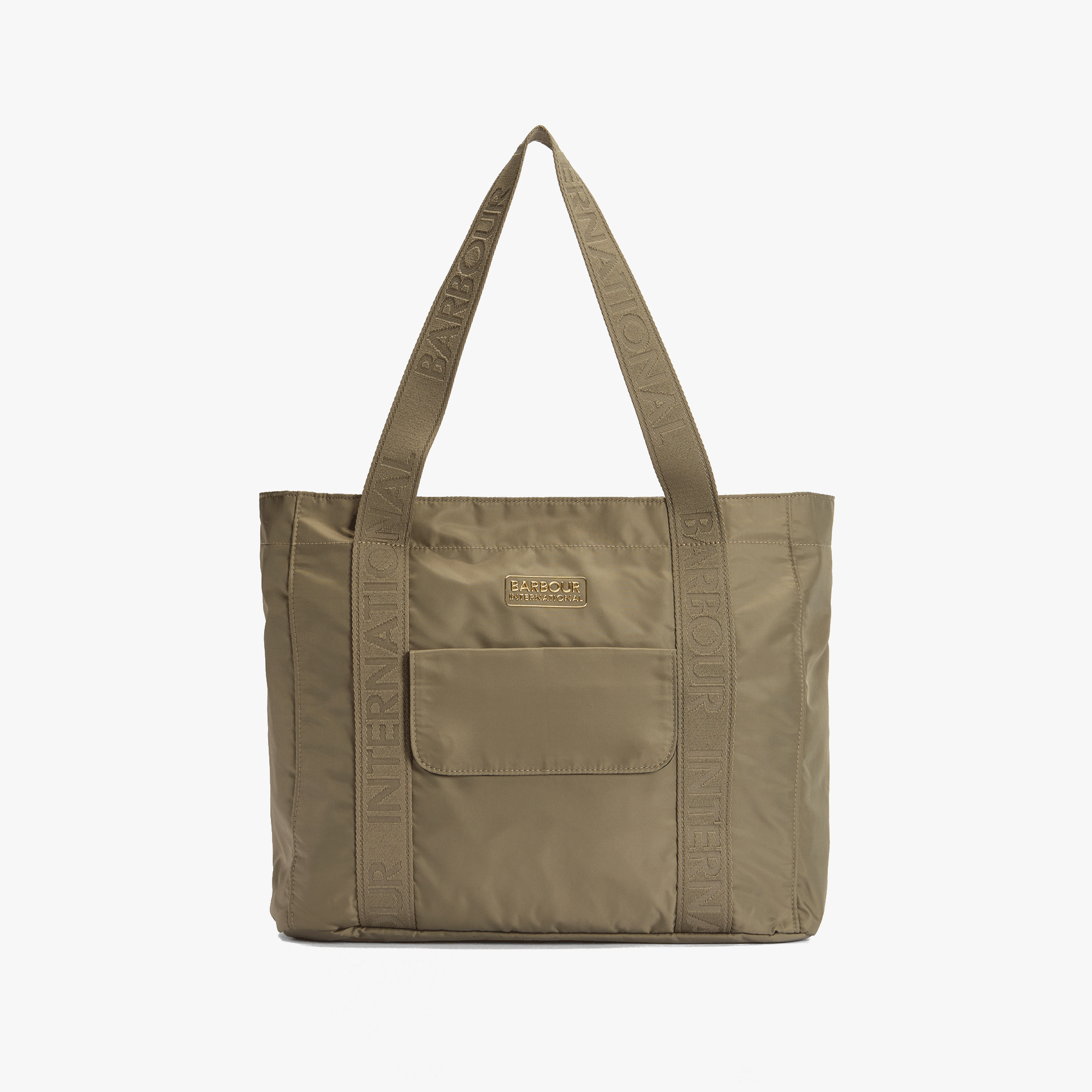 Barbour QUALIFY Womens Tote Bag Dusky Khaki