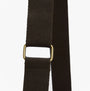Barbour QUILTED Crossbody Bag Womens Olive strap detail view with gold hardware