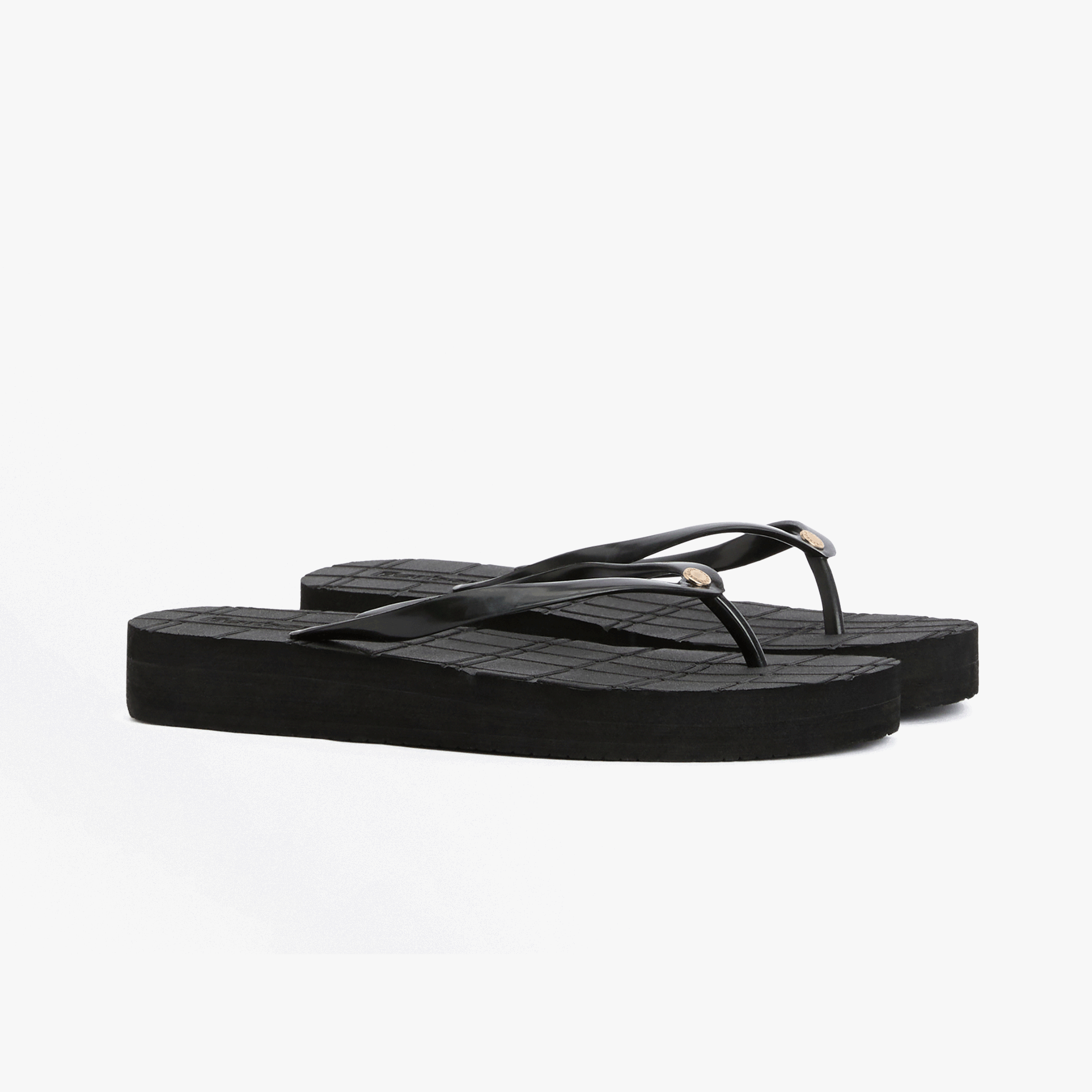 Barbour TILDA POST Womens Toe-Post Sandals Black